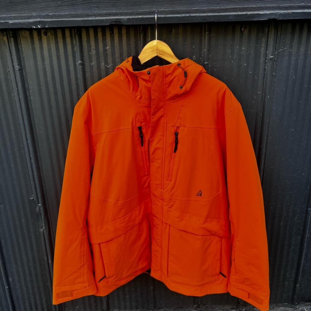 Ripzone Men's Bright Orange Performance Jacket